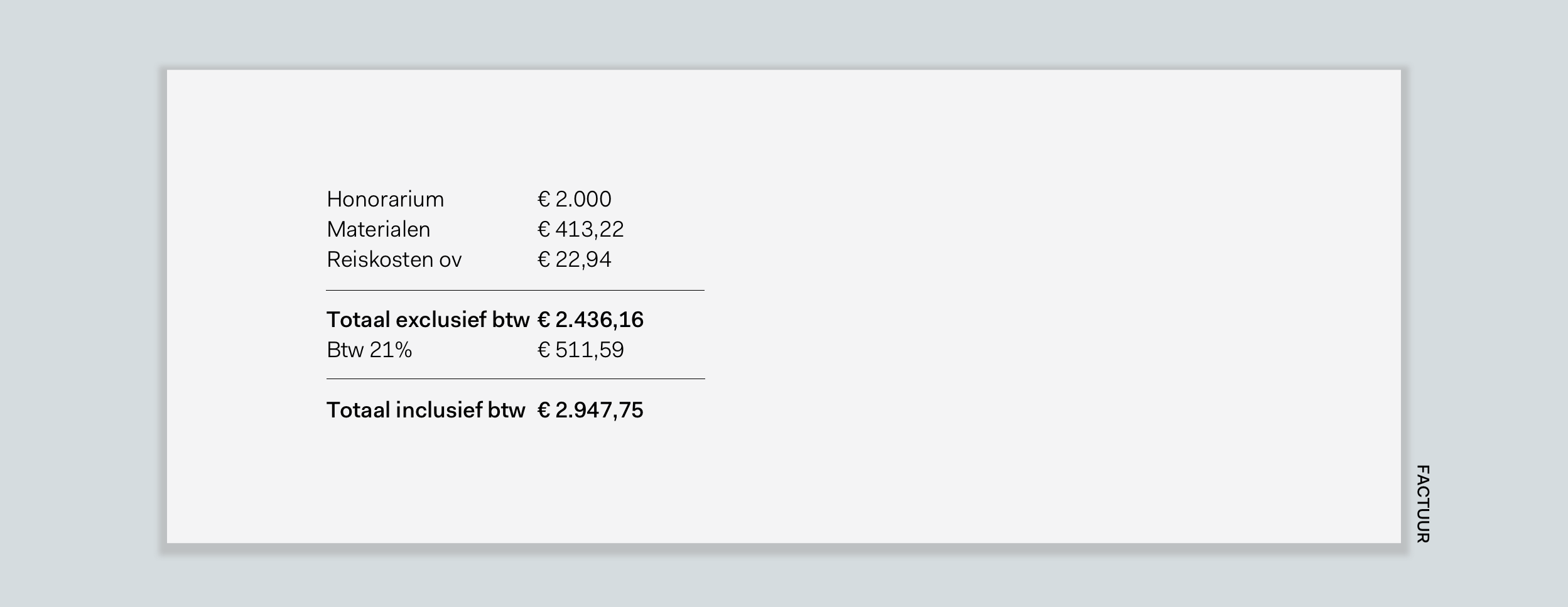 Kosten doorbelasten aan je opdrachtgever