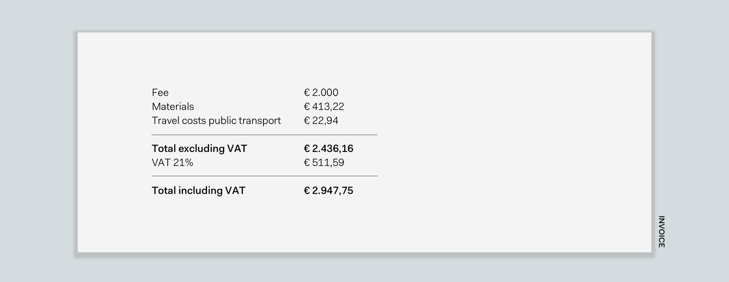 Charging expenses to your client