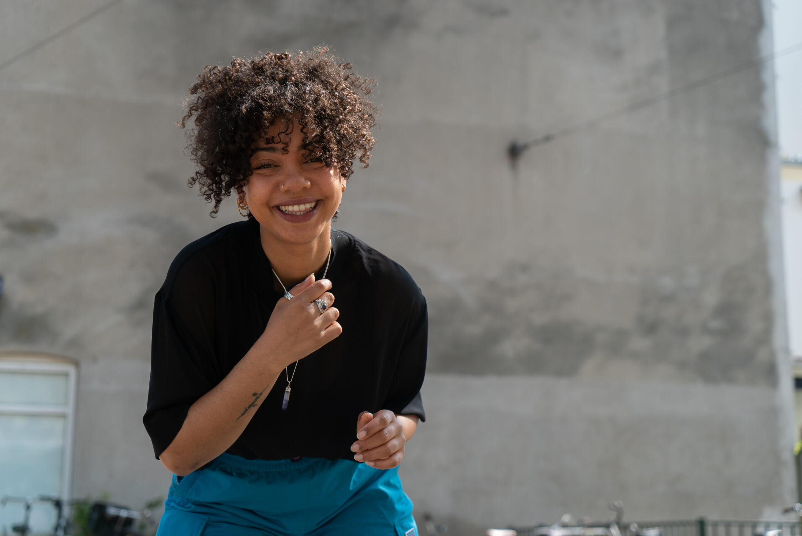 “I talk about how I experience society” – Roziena Salihu