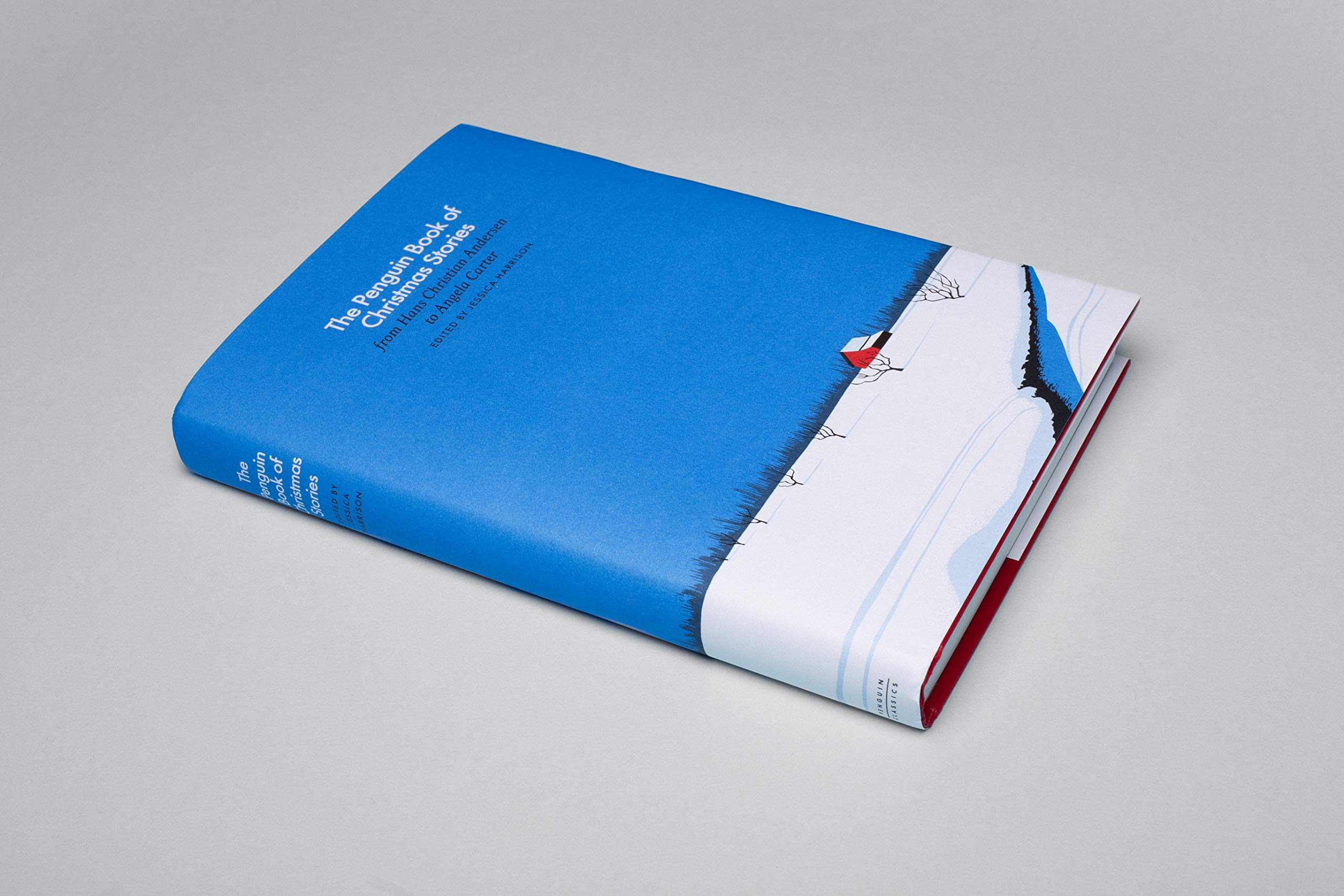 Één van Tim z’n favoriete covers: The Penguin Book of Christmas Stories